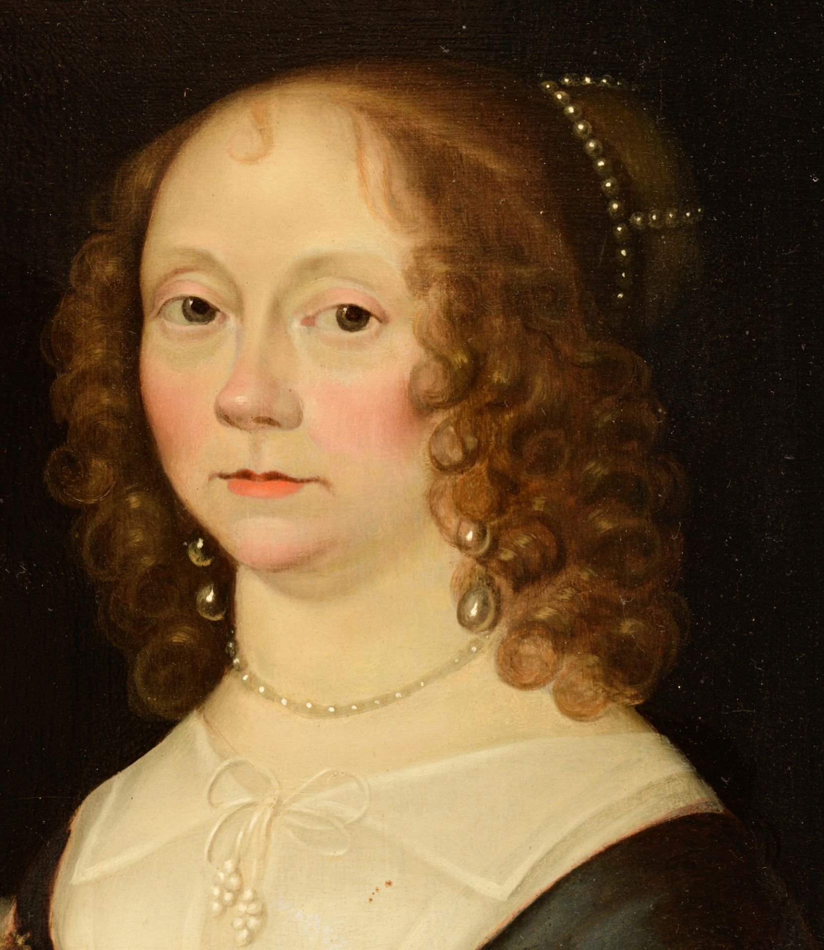 Downing, the portrait of a lady, 1643, 31 x 39 cm - Image 5 of 7