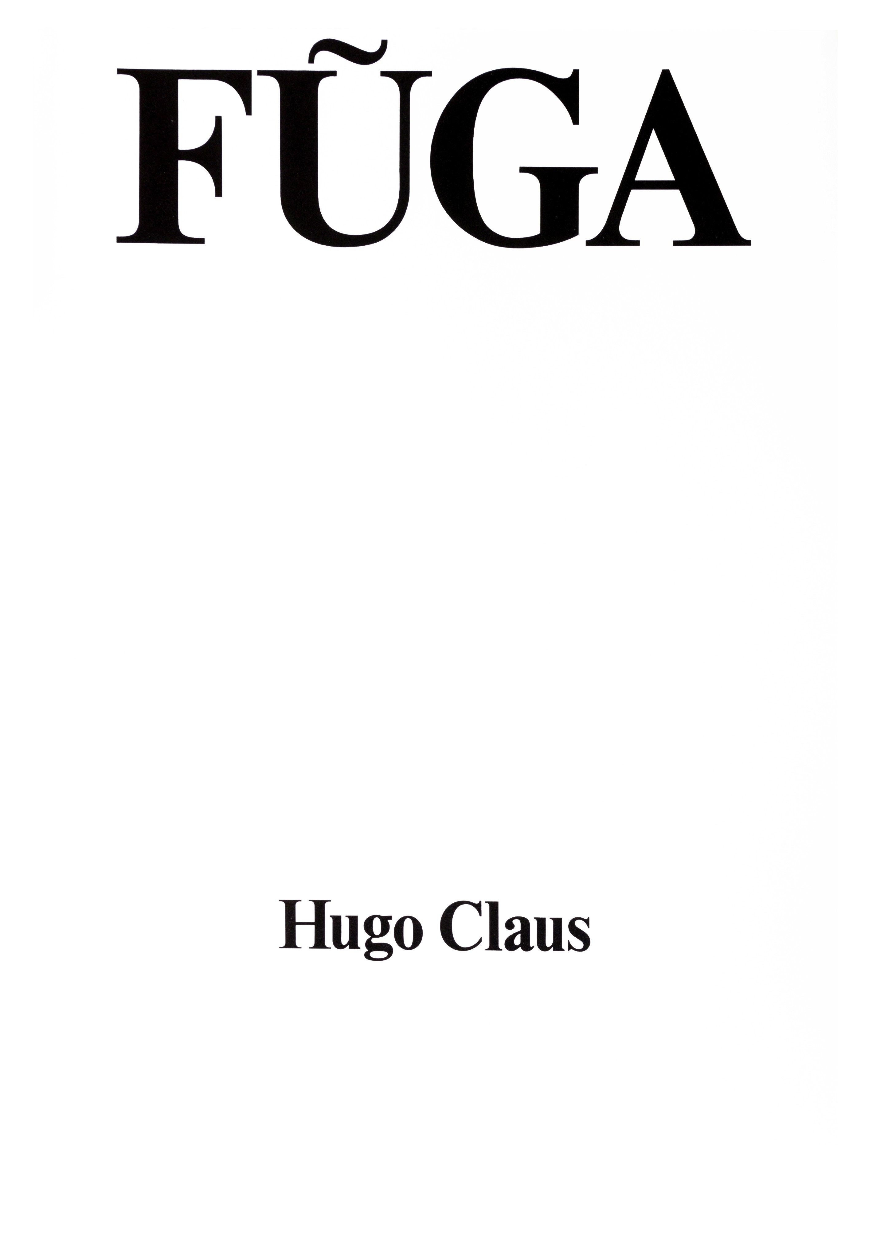 An art folder, 'Fúga' by Hugo Claus, containing 8 lithographs accompanied by a Haiku, N° 257/300 - Bild 2 aus 15