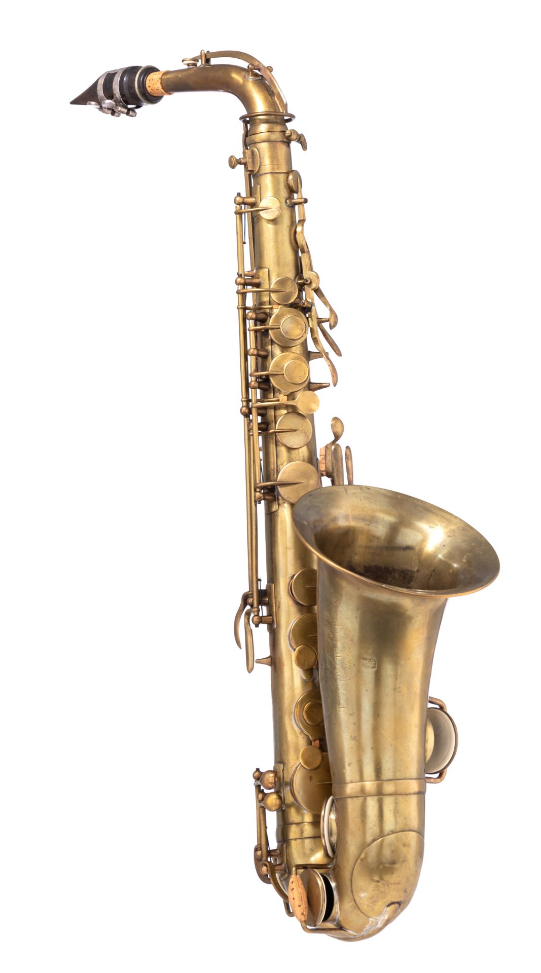 A rare MIB bréveté alto saxophone, serailnr. 12948, date of construction 1855, H 61,5 cm - Image 2 of 54