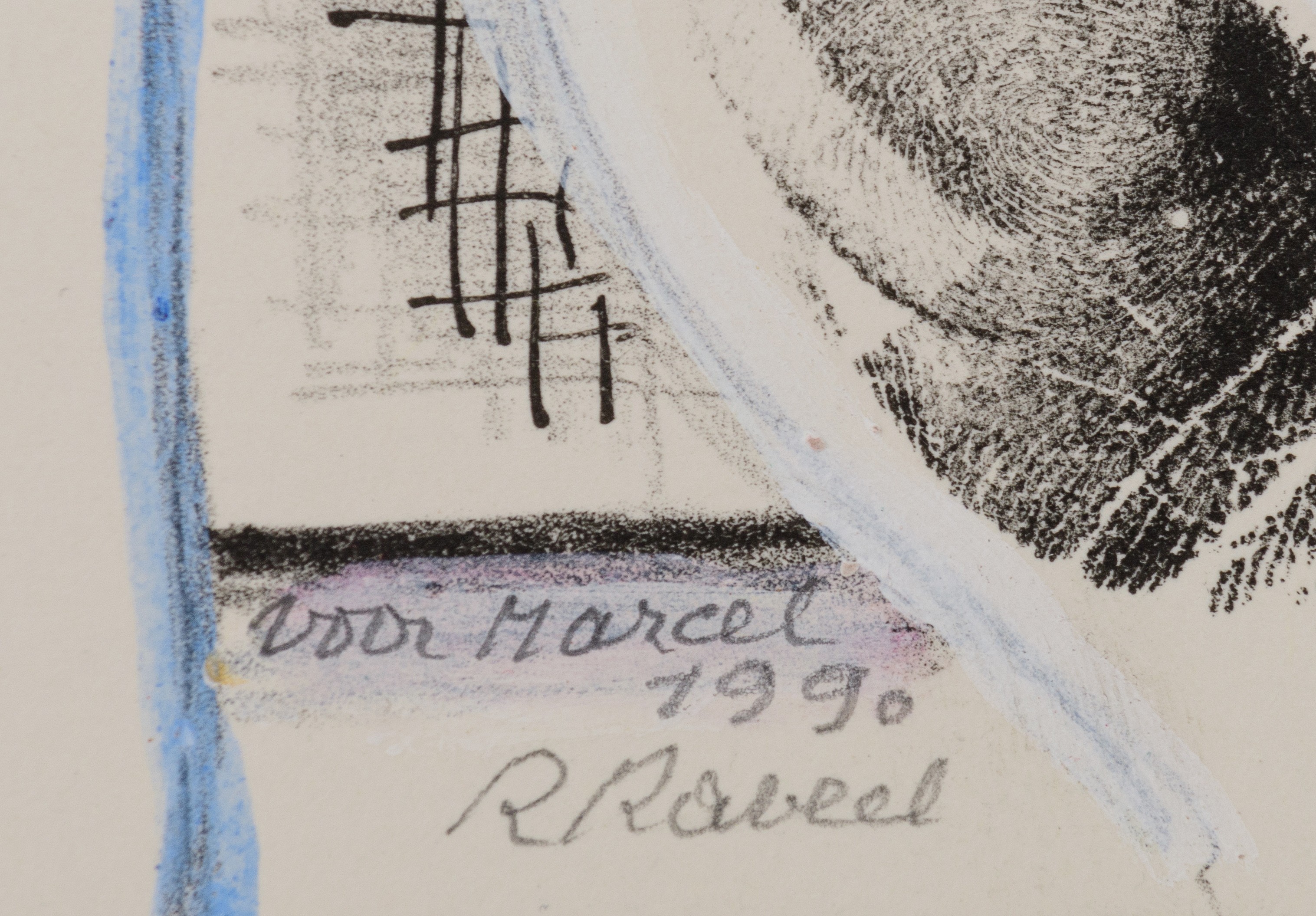 Roger Raveel (1921-2013), 10 x 15 cm - Image 4 of 4