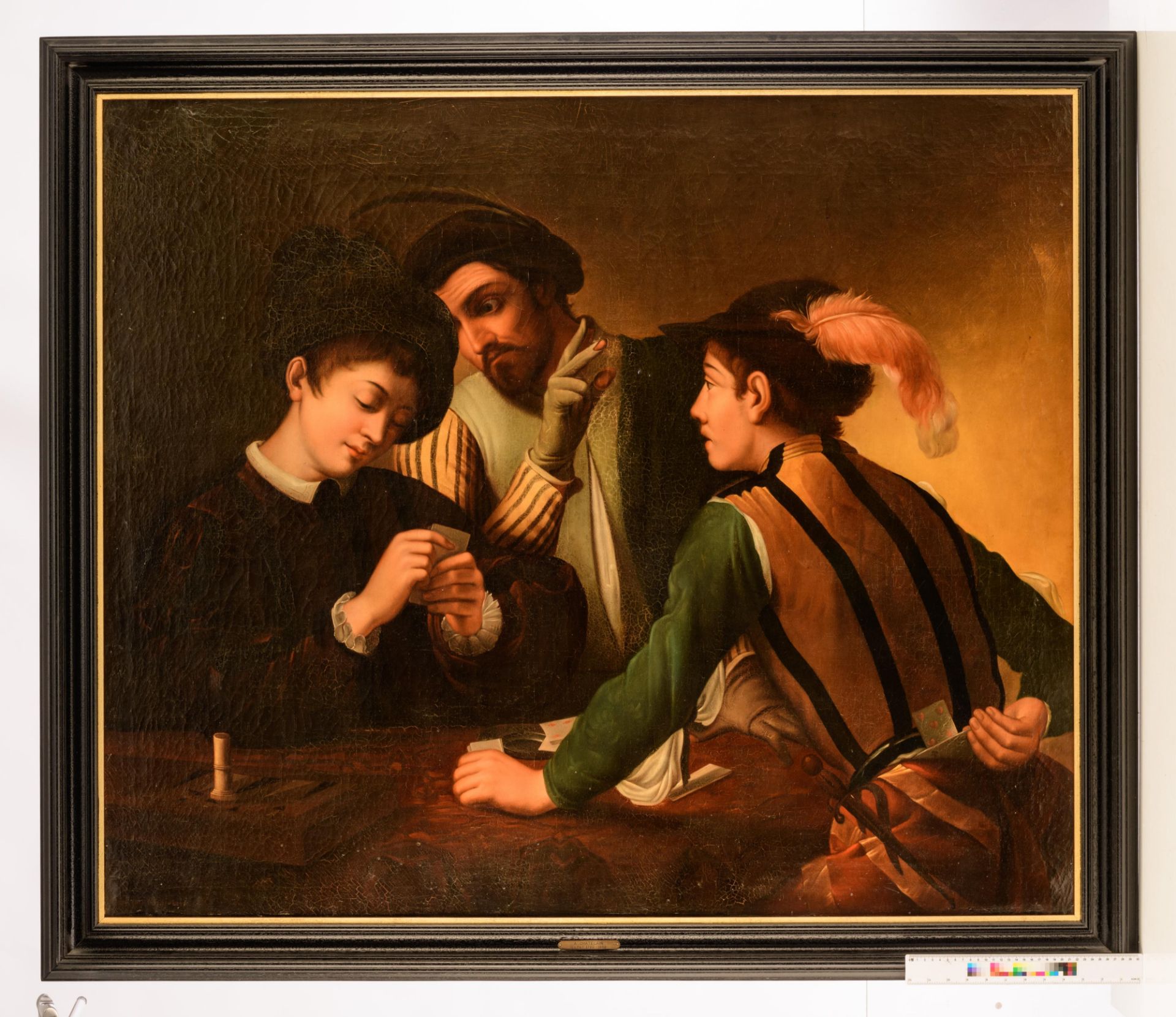 Alexandre Humbert Chatelain (1788-1852), after Caravaggio, 110 x 131 cm - Image 9 of 9