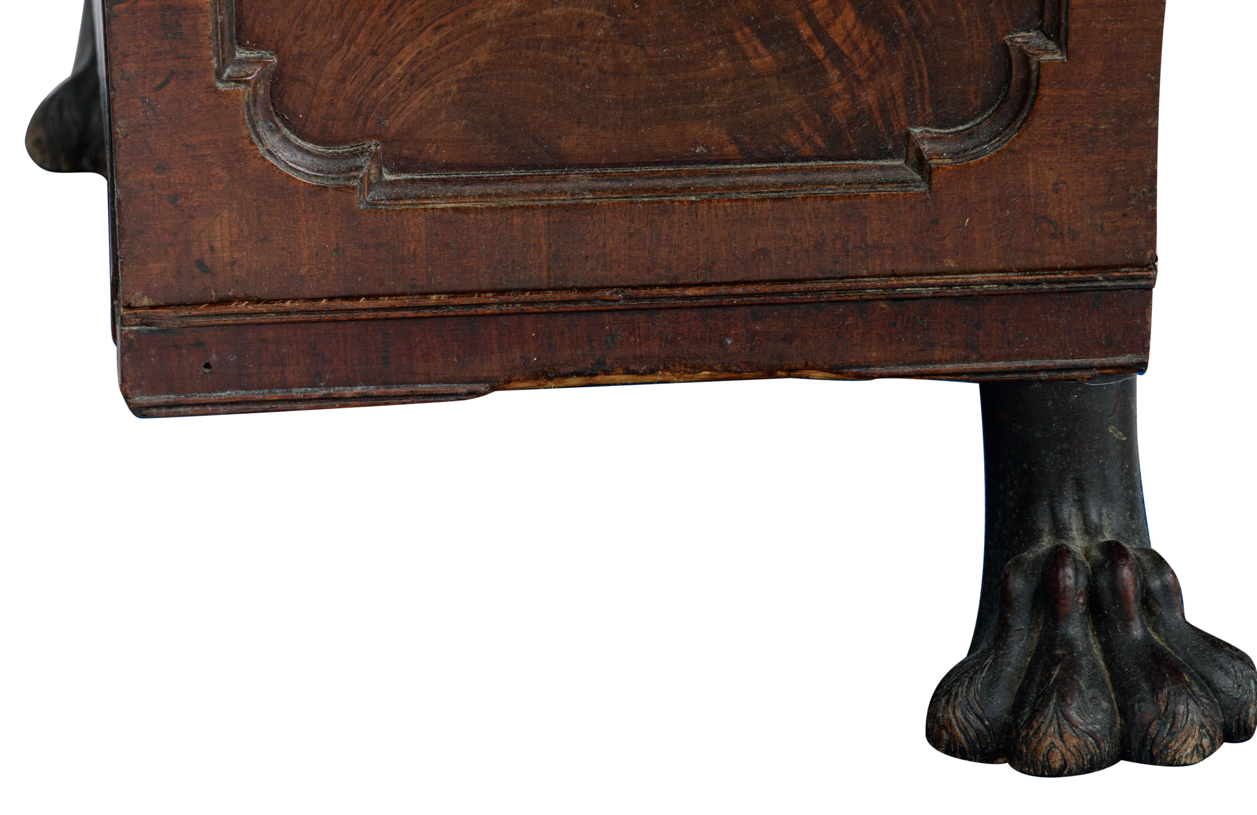 A Victorian mahogany veneered pedestal sideboard, late 19thC, H 128 - W 150 - D 60,5 cm - Bild 7 aus 11