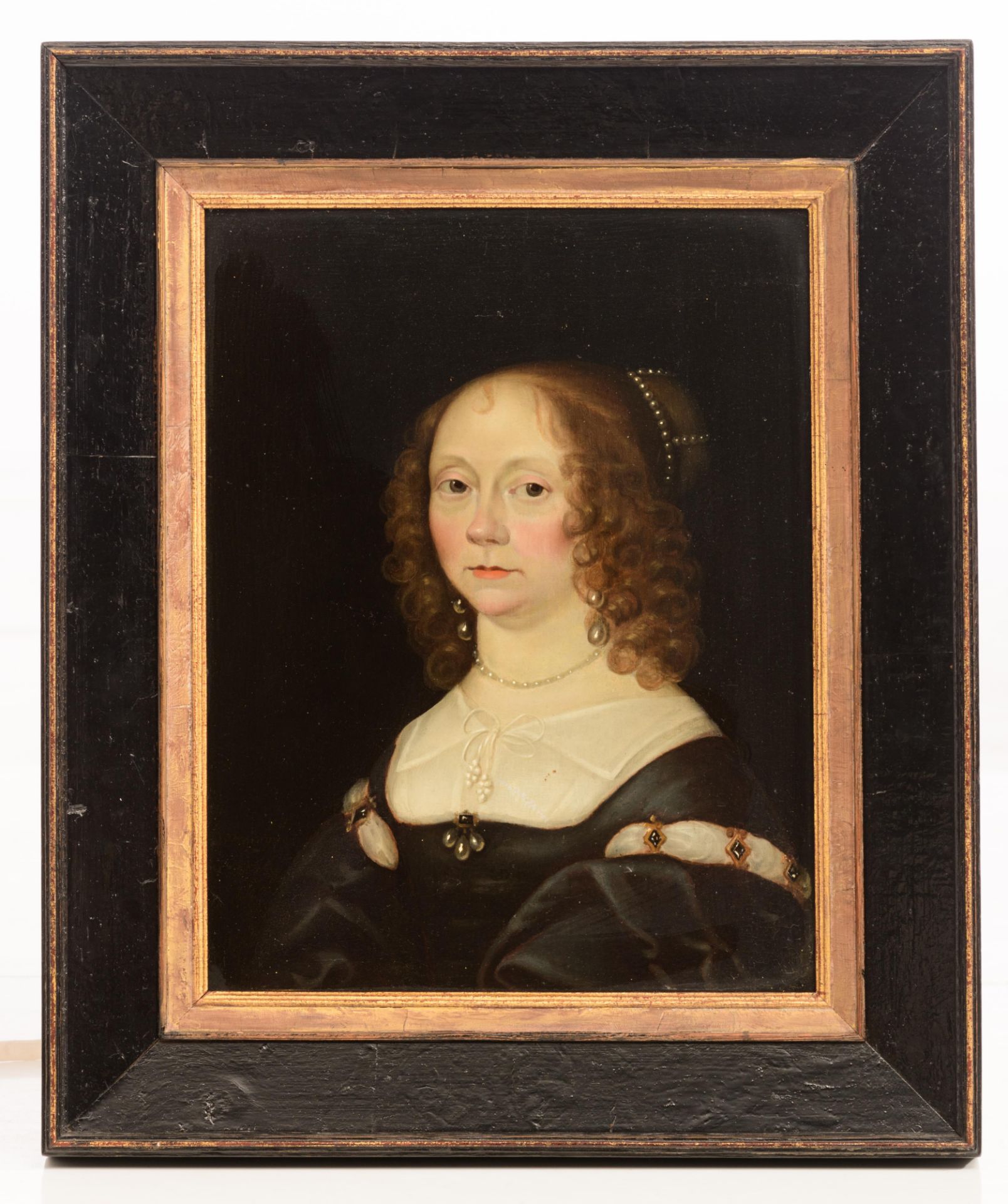 Downing, the portrait of a lady, 1643, 31 x 39 cm - Image 2 of 7