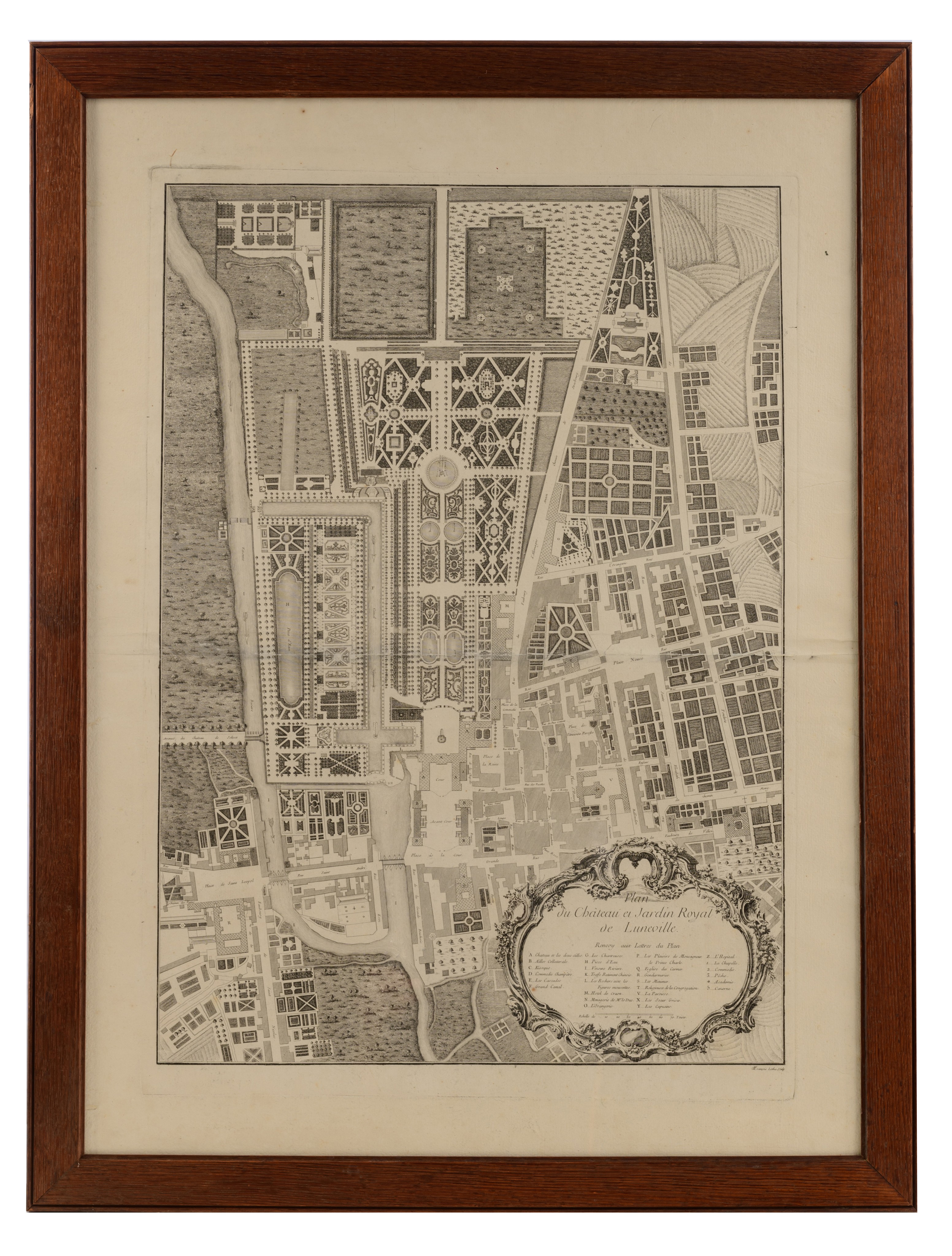 A collection of five engraved plans by François Lotha (ca. 1760-?), 18thC, 50 x 82 - 57,3 x 85 cm - Bild 6 aus 16