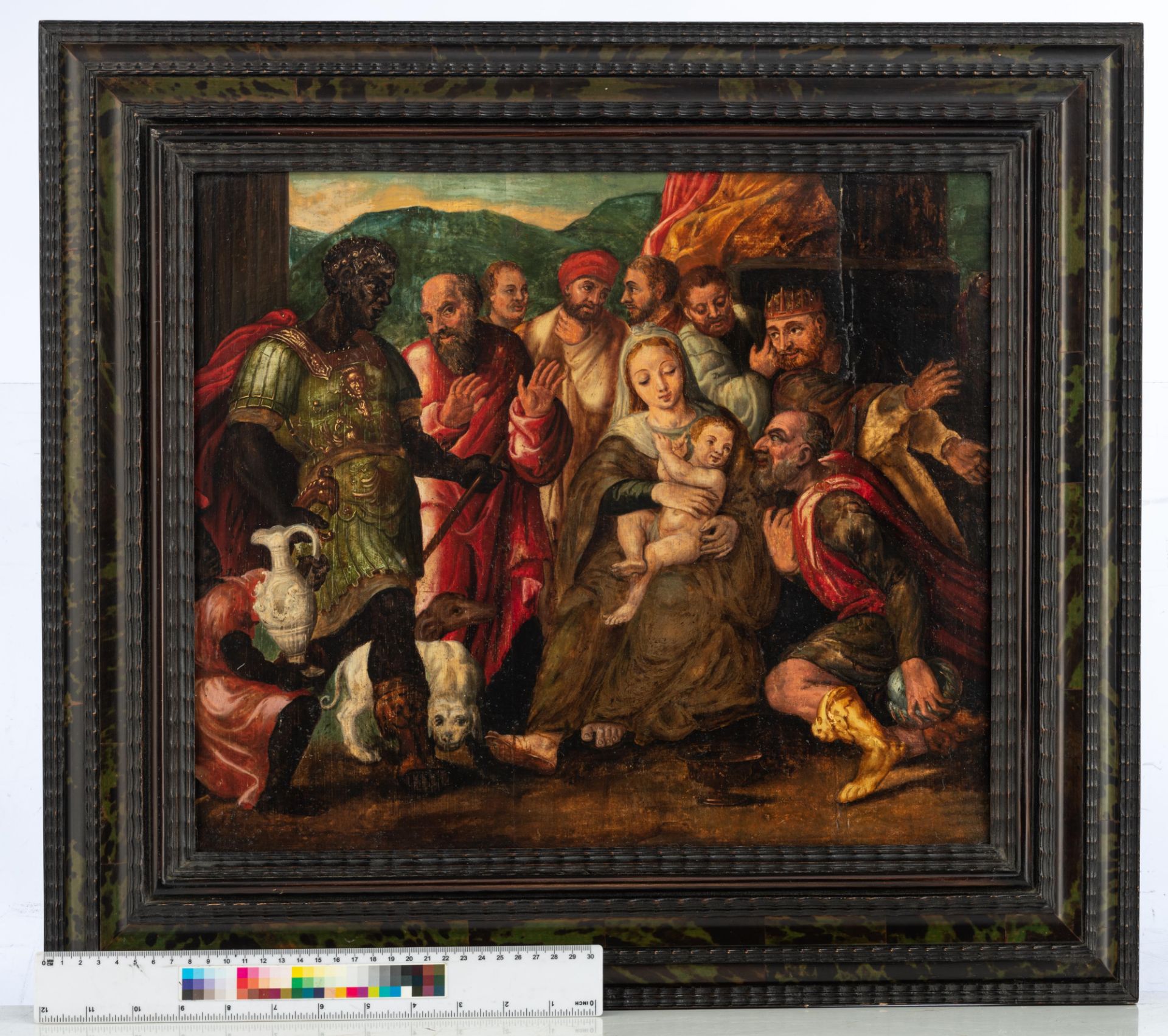 Attributed to Otto Venius (1556-1629), Antwerp Mannerism, ca. 1600, 38 x 45 cm - Image 9 of 9