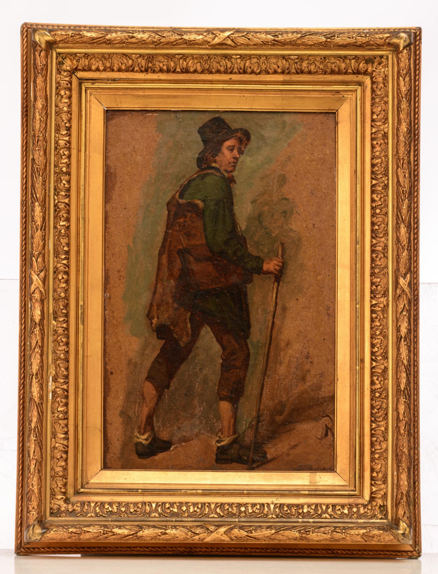 Louis Robbe (1806-1887), traveller, 30 x 46,5 cm - Image 2 of 6