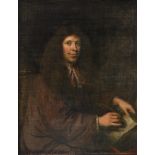 Pierre Mignard (Attr.), portrait of Jean-Baptiste Poquelin (so-called Molière), 17thC, 78 x 99 cm