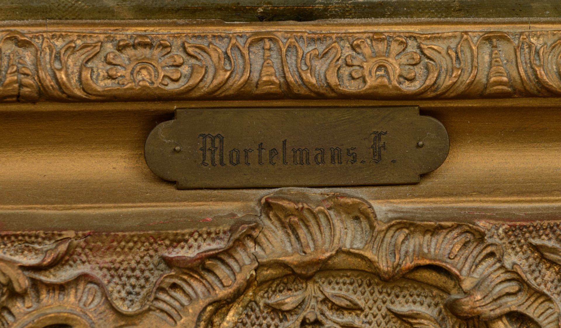 Frans Mortelmans (1865-1936), 59 x 97 cm - Image 5 of 9