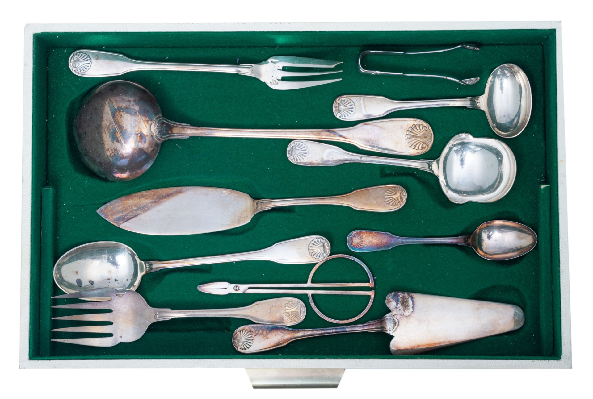 A silver-plated 'Vendome Arcantia' flatware set by Christofle - Image 2 of 8