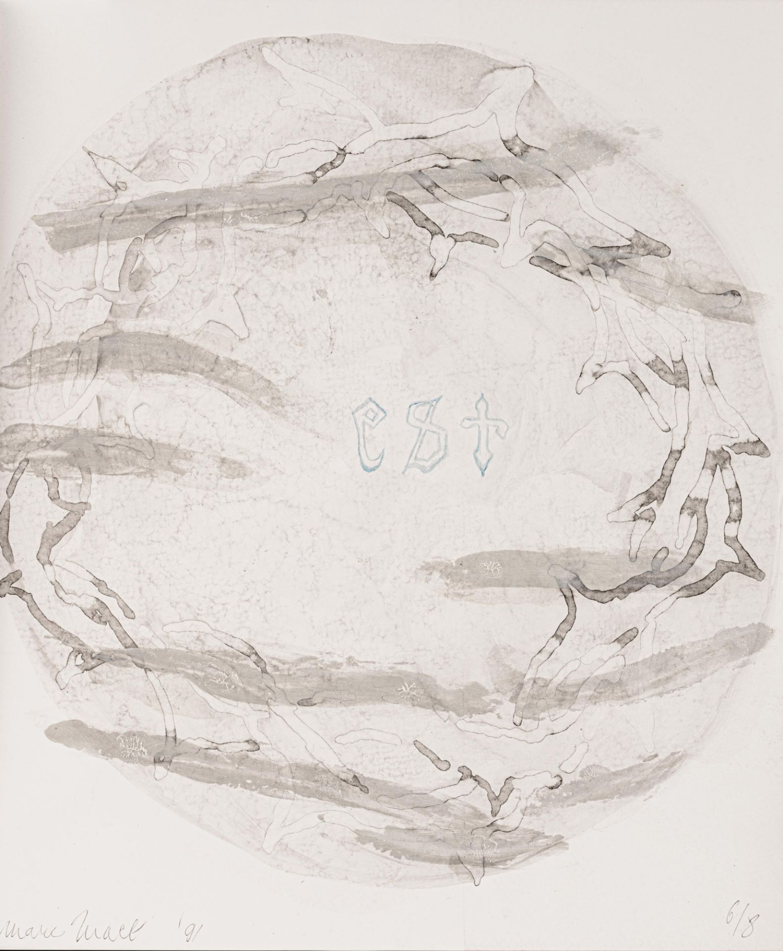 Marc Maet (1955-2000), a collection of 8 drawings, 1991, 21 x 30 - 23 x 28 cm - Image 15 of 17