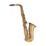 A rare MIB bréveté alto saxophone, serailnr. 12948, date of construction 1855, H 61,5 cm