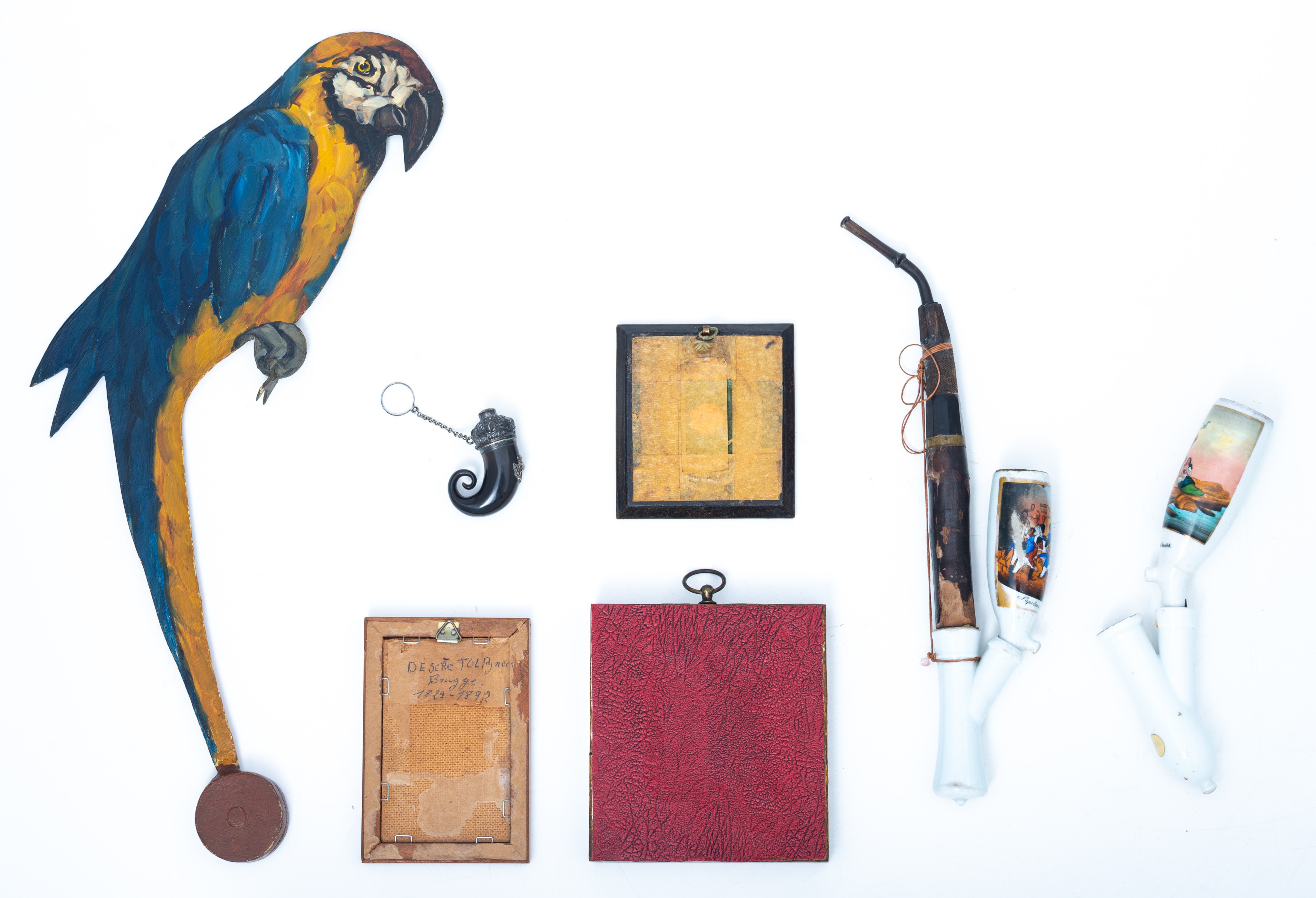 Various late 18th / 18th and 20thC 'Objets de vertu', collectables and added a Victorian mahogany tr - Image 16 of 32