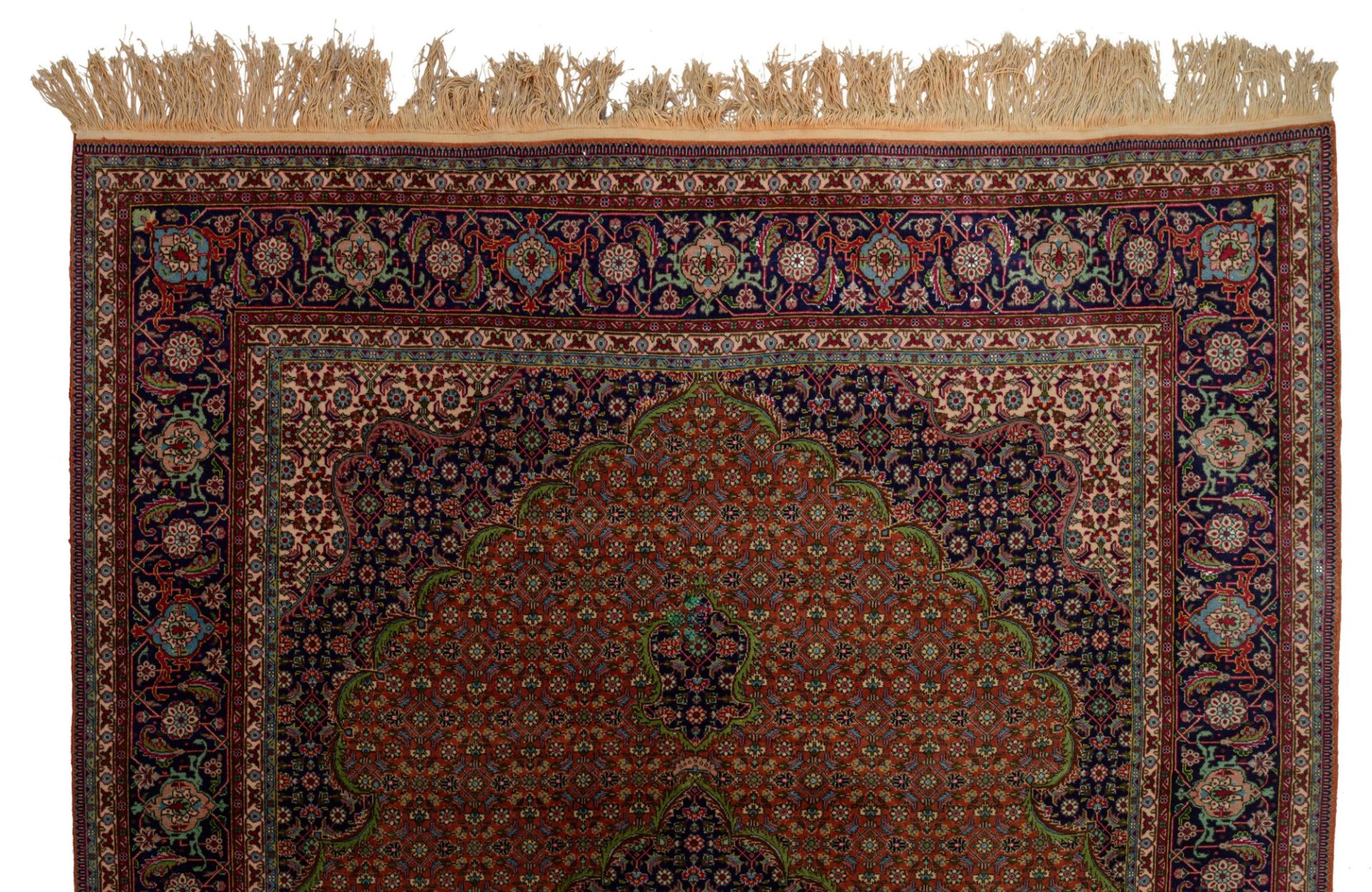 An Oriental Tabriz rug, 284 x 200 cm - Image 7 of 7