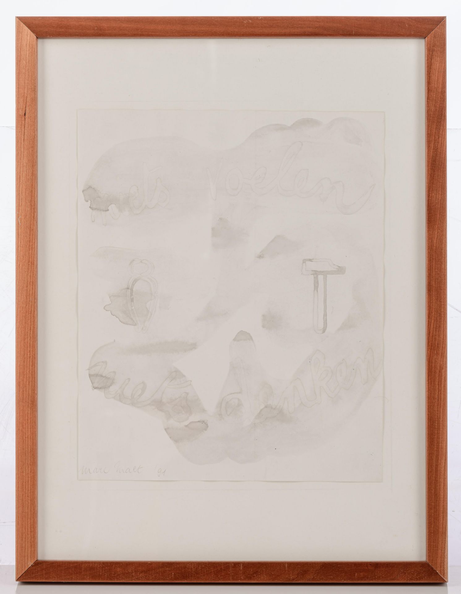 Marc Maet (1955-2000), a collection of 8 drawings, 1991, 21 x 30 - 23 x 28 cm - Image 5 of 17