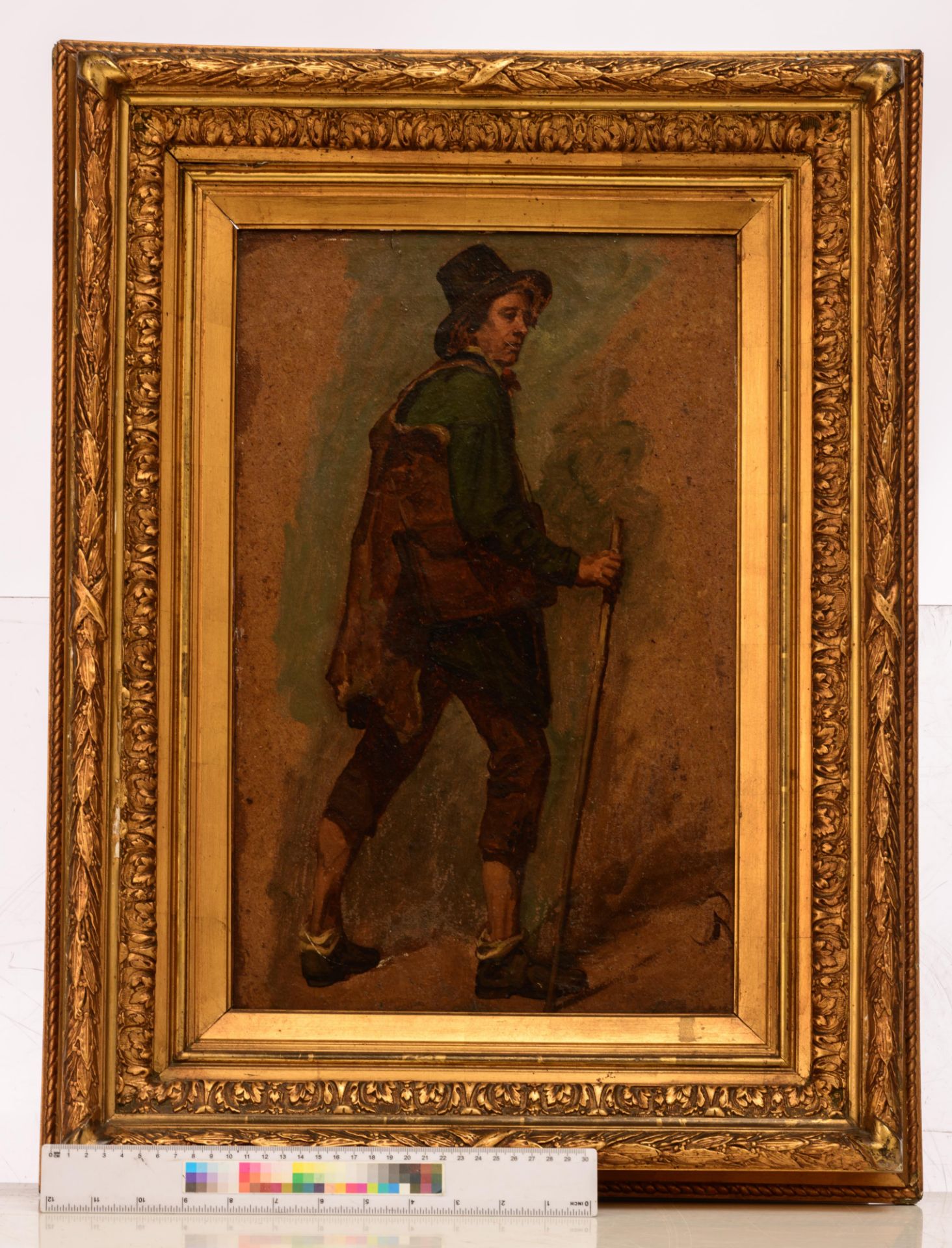 Louis Robbe (1806-1887), traveller, 30 x 46,5 cm - Image 6 of 6