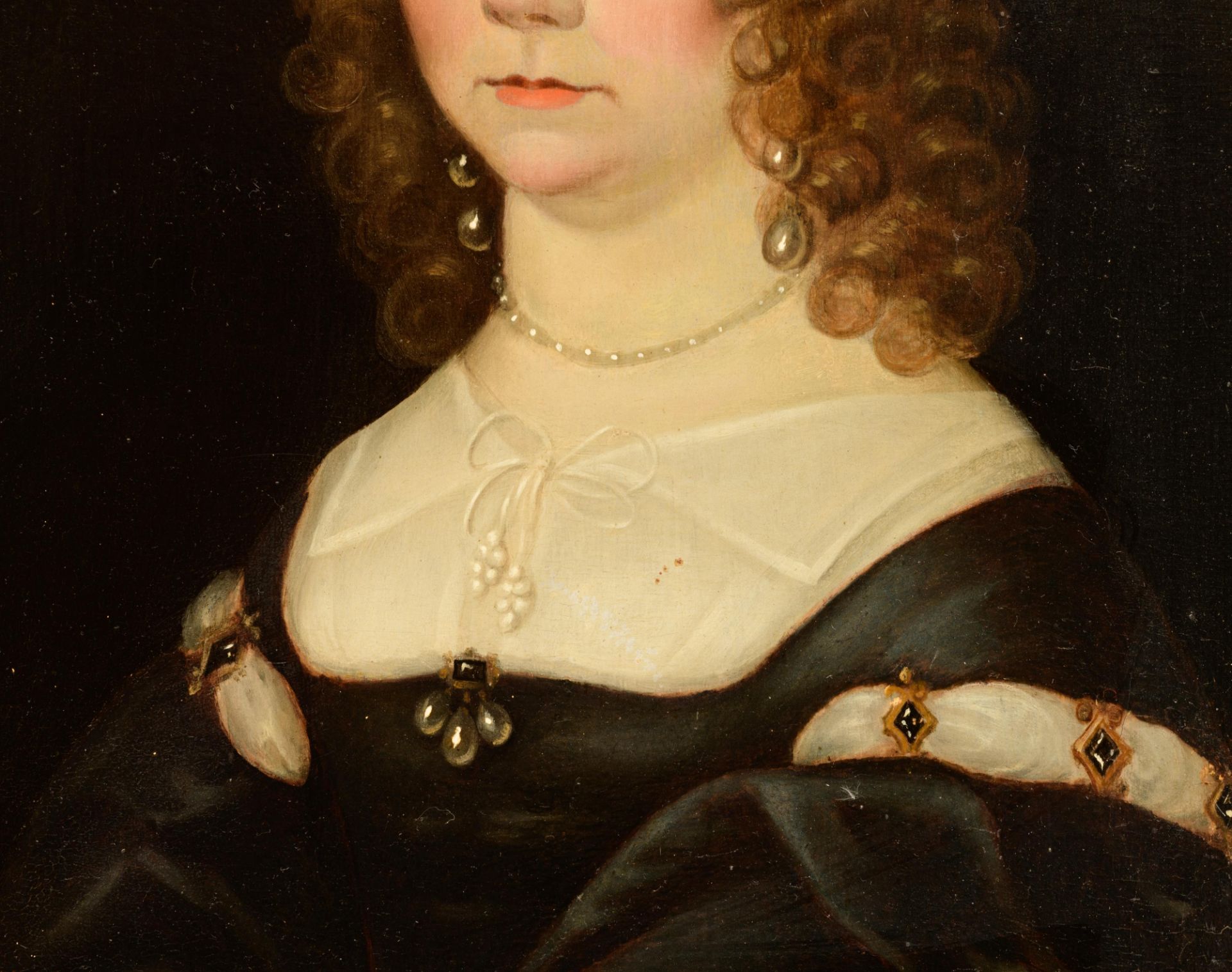 Downing, the portrait of a lady, 1643, 31 x 39 cm - Image 6 of 7