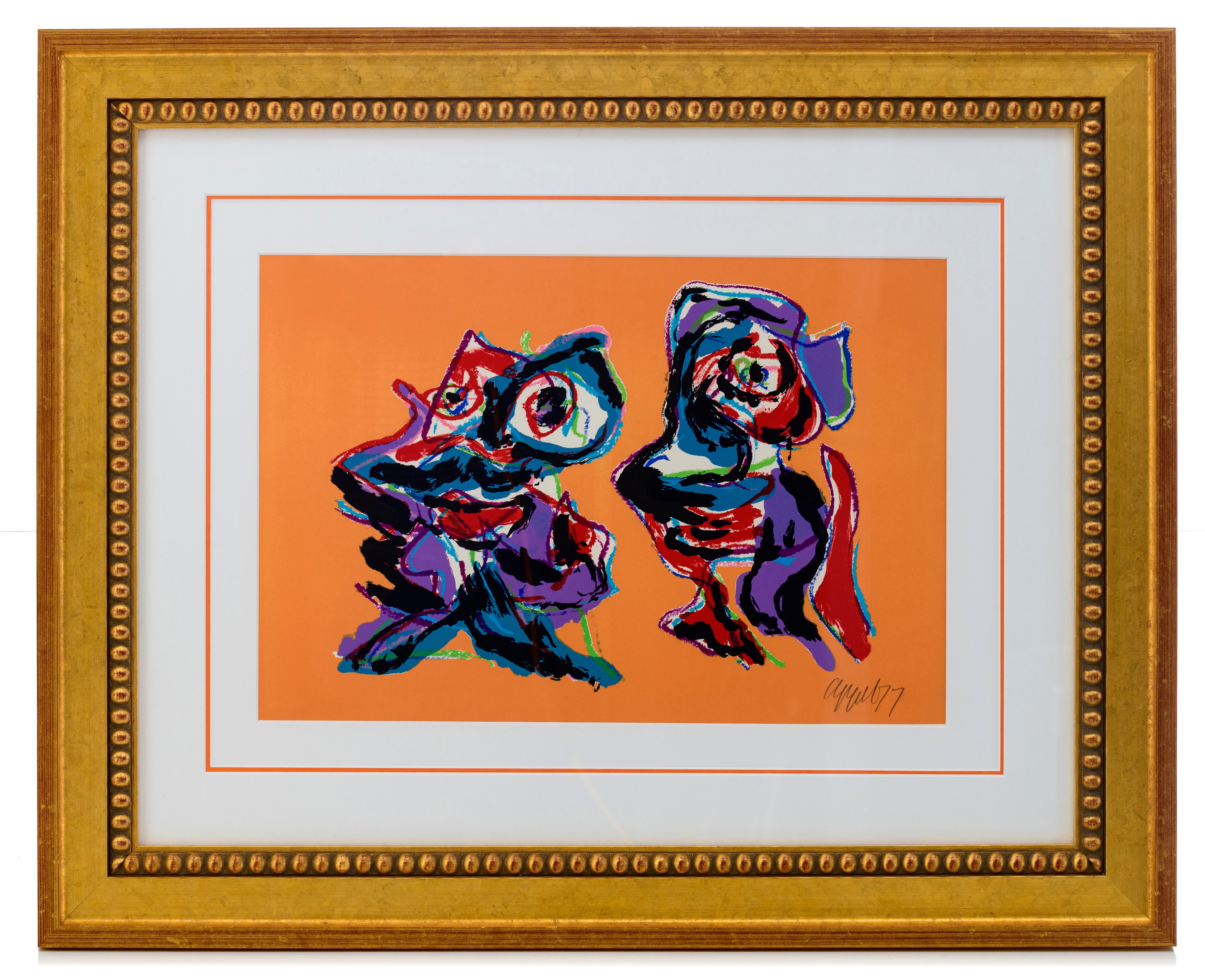 Karel Appel (1921-2006), untitled, silkscreen, 1977, 38 x 56,5 cm - Bild 2 aus 4