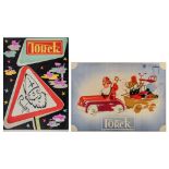 Two vintage Torck advertising lithographic and lithographic offset posters, ca 1930 and ca 1950