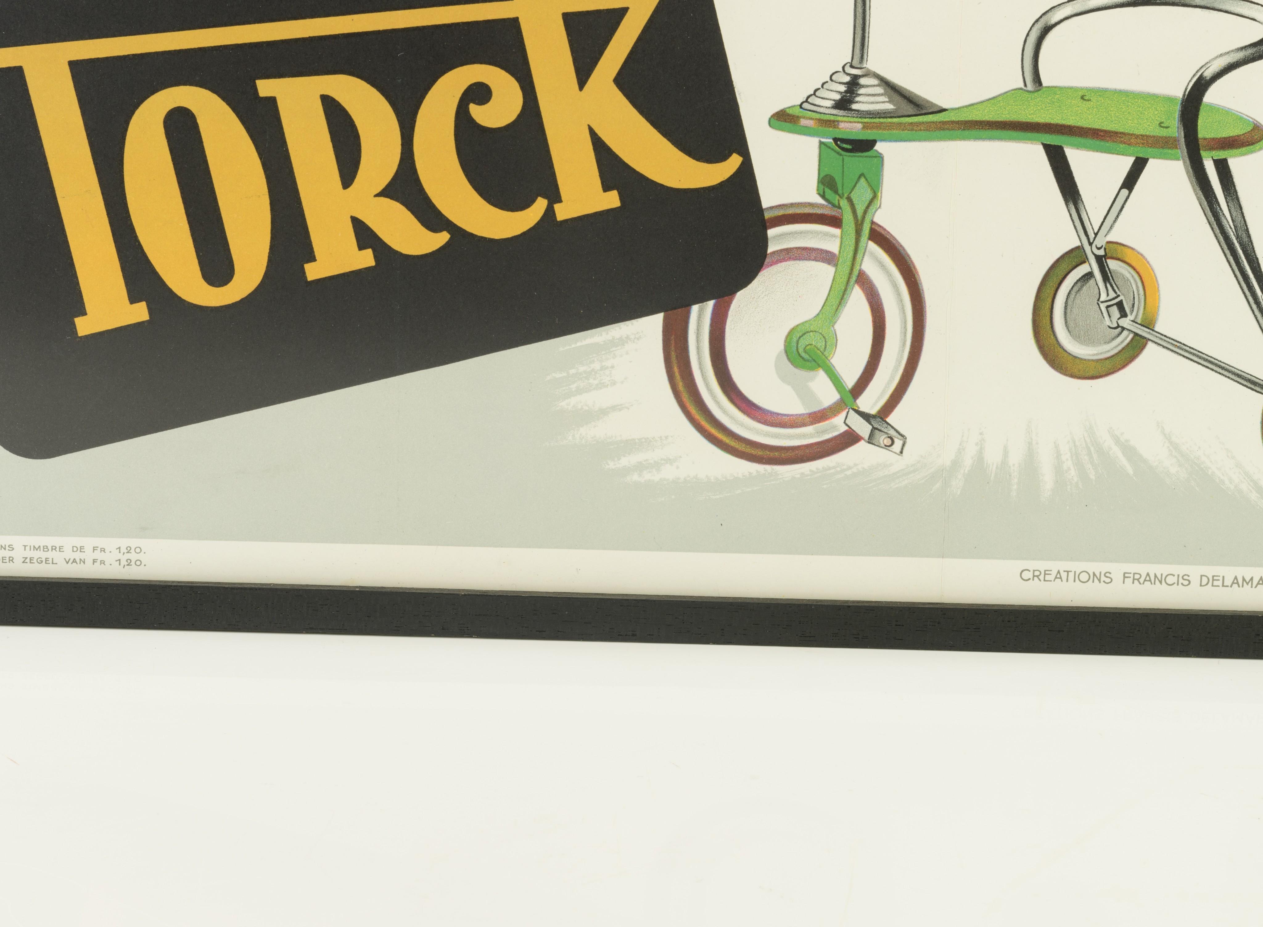 Two vintage Torck advertising lithographic posters, ca 1930 and ca 1950 - Image 6 of 6