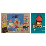 Two vintage Torck advertising lithographic and offset lithographic posters, ca 1950