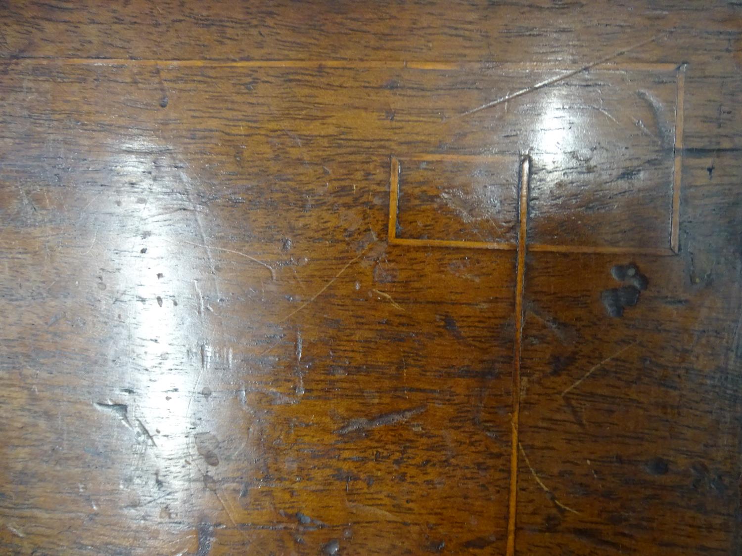 19 th C Campaign Chest of Drawers - a Naval / Military Teak chest comprising 2 short drawers and - Image 2 of 13