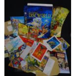 Roland ? Josh ? Kirby Collection(1928-2001)- Discworld box , Story boards, gouache sketch , pen