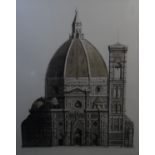 Andrew Ingamells (1956) Signed Limited Edition coloured print 27 / 100 ? Duomo Santa Maria del Fiore