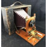 Circa 1900 Photography - a Kodak no. 5 Cartridge Kodak camera, first available in 1898. The interior