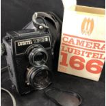 Photography - Lubitel 166B, a plastic-bodied Twin Lens Reflex Medium Format camera.