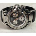 Tissot Gents Wrist Watch - a Tissot T- Race T472 Chronograph Stainless steel case with a black