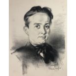 Edmund Blampied (1886-1966) A lithographed pencil portrait Piero Sansalvadore Signed and dated ?