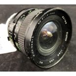 Photography- an interesting lens : Vivitar 17 mm MC Wide Angle lens.