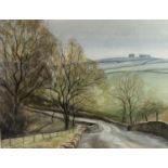 Norman Truscott XX Watercolour ?Near Hebden Bridge ? Signed lower left and labelled verso with
