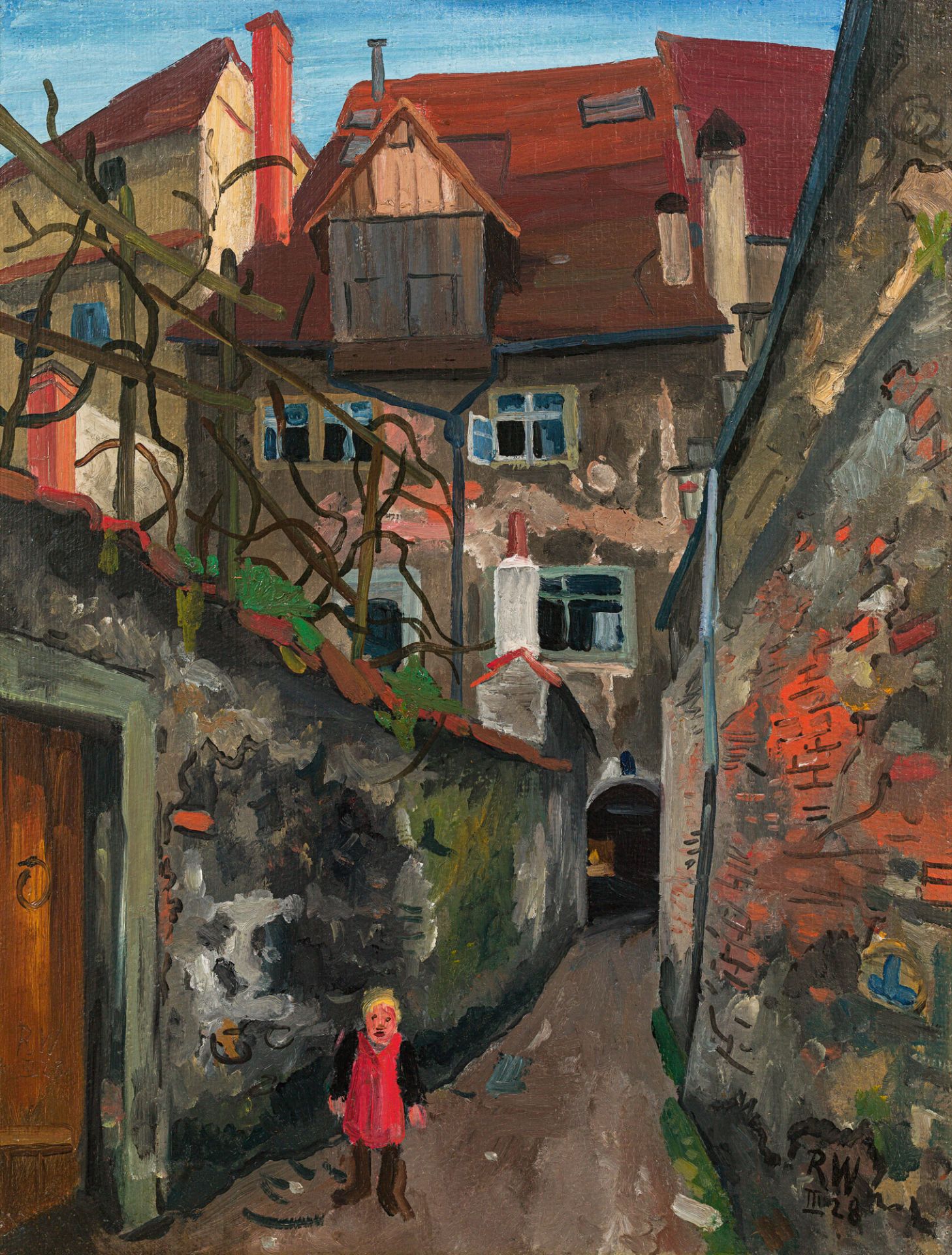 Rudolf Wacker, Gasse