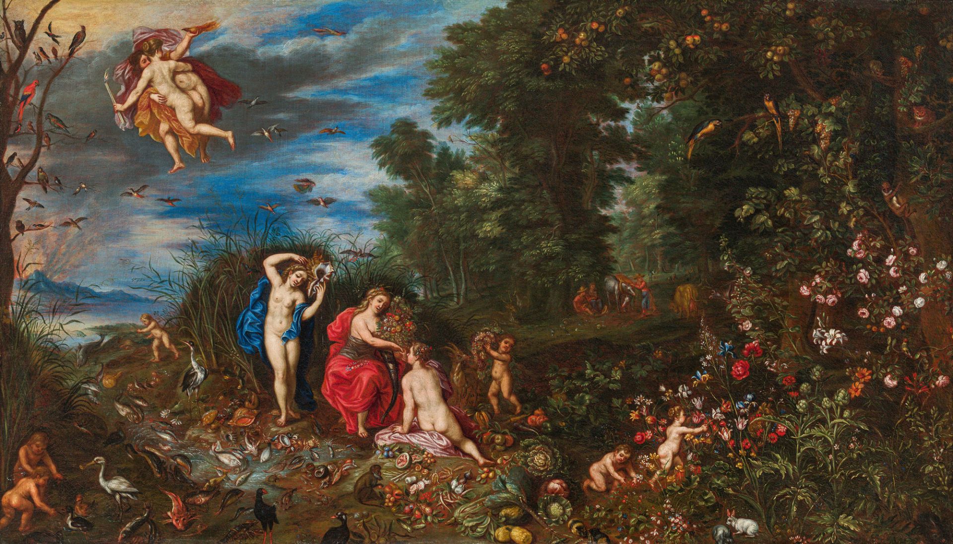 Jan Brueghel the YoungerAllegory of the Four elements1630-35oil on canvas62 x 106 cmprivate