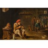 David Teniers der Jüngere NachfolgerPfeife rauchende Bauern in der Wirtsstube