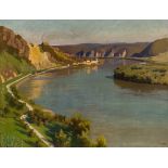 Oswald GrillBlick auf Dürnstein an der Donau