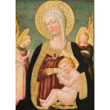 Neri Di Bicci, Madonna mit Kind und zwei Engeln