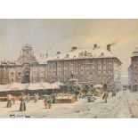 Franz Demel, Weihnachtsmarkt am Hof in Wien