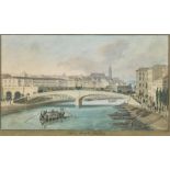 Balthasar Wigand, "Schlag Brücke in Wien"