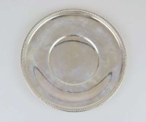 Platzteller, Sterling Silber, Amerika 20. Jh., wohl Tuttle Silver Company.