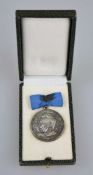 DDR, Friedensrat Medaille der DDR ''Für Verdienste um den Frieden'', versilbert im Etui.