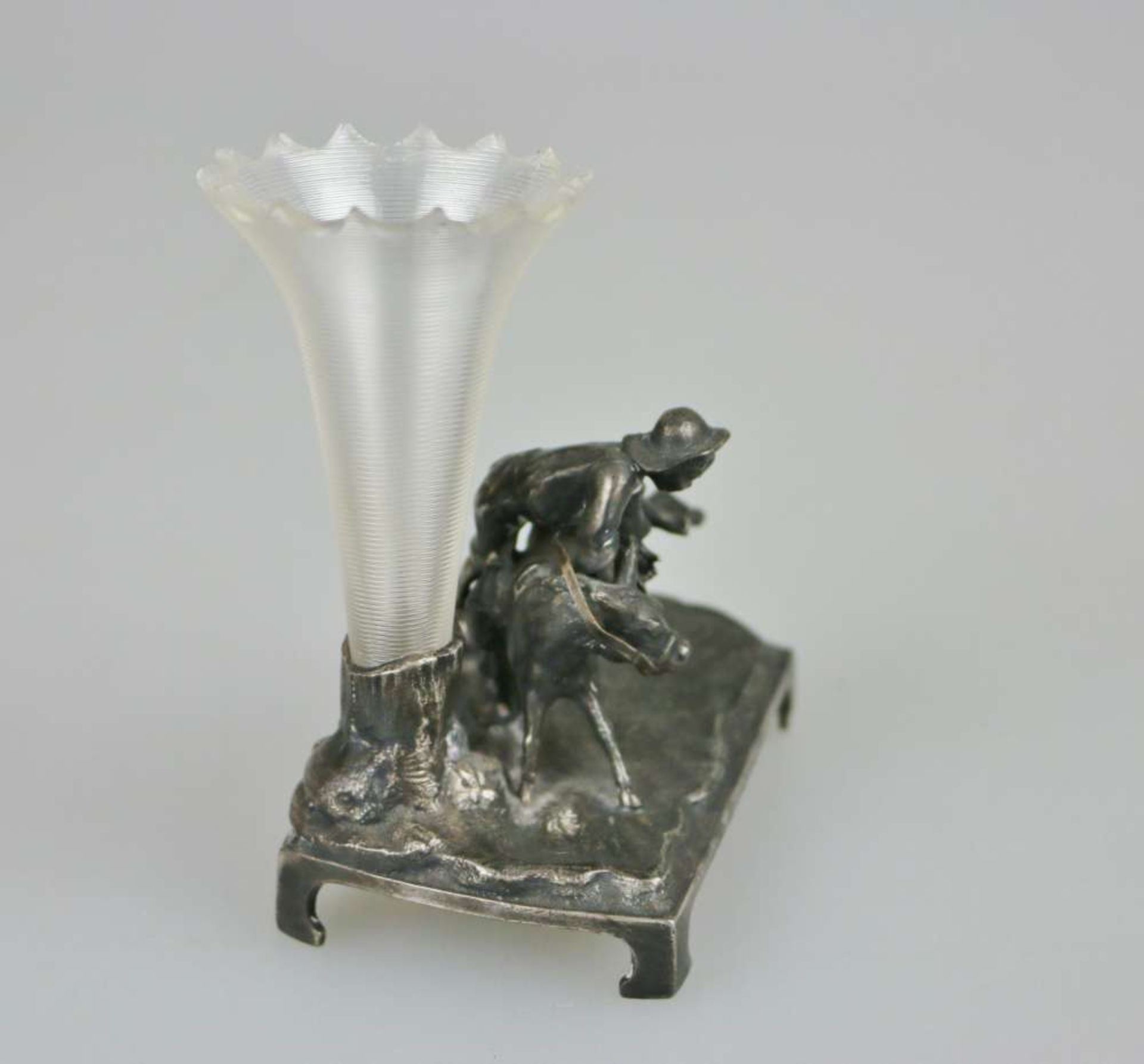 WMF Jugendstil-Figurenvase um 1900. - Bild 2 aus 4