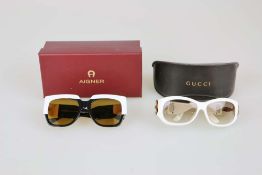 Sonnenbrillen GUCCI & AIGNER