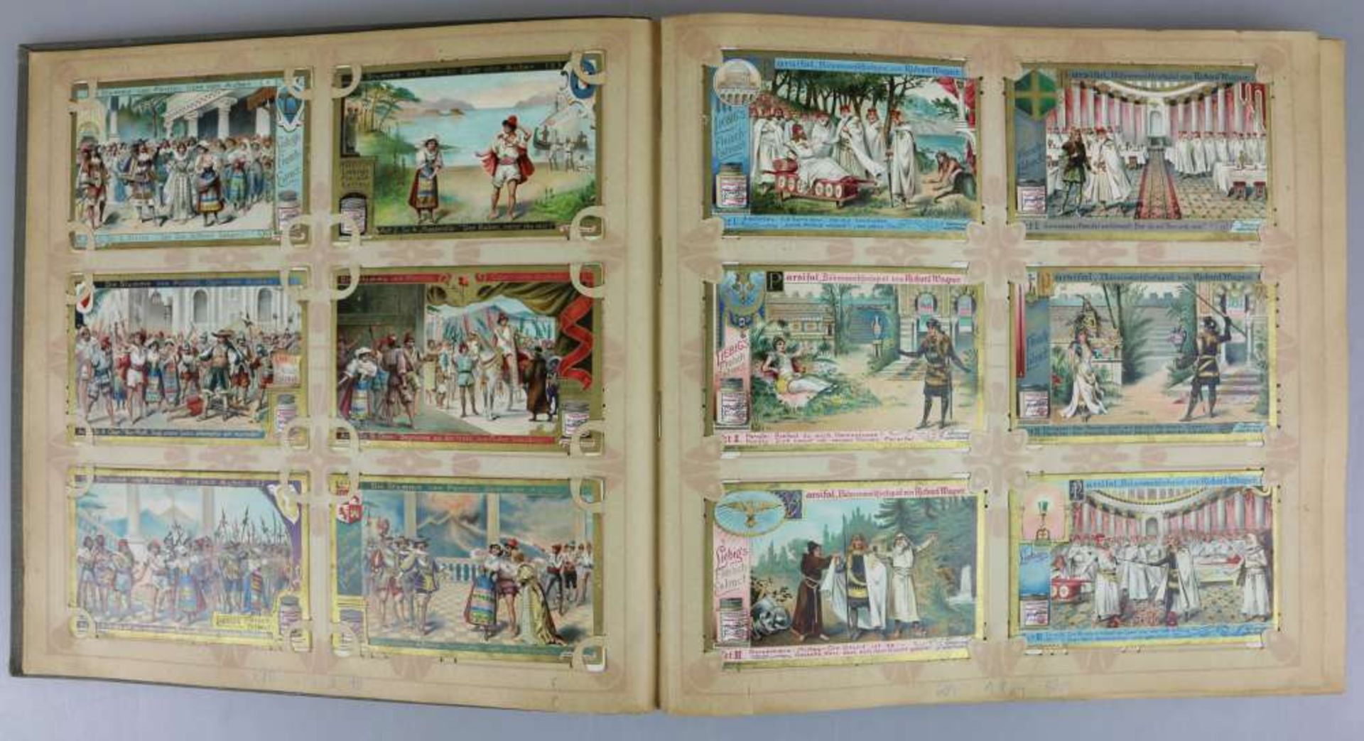 Liebig-Bilder-Album mit 240 chromolithogr. Sammelbildern, um 1900. - Bild 2 aus 4