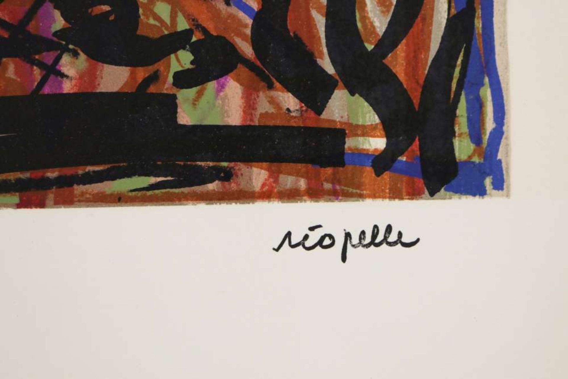 Jean-Paul RIOPELLE (1923-2002), ohne Titel, Farblithographie. - Bild 2 aus 2