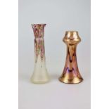 2 böhmische Vasen