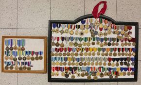 Sammlung von ca. 120 Orden und Medaillen, USA und UN.