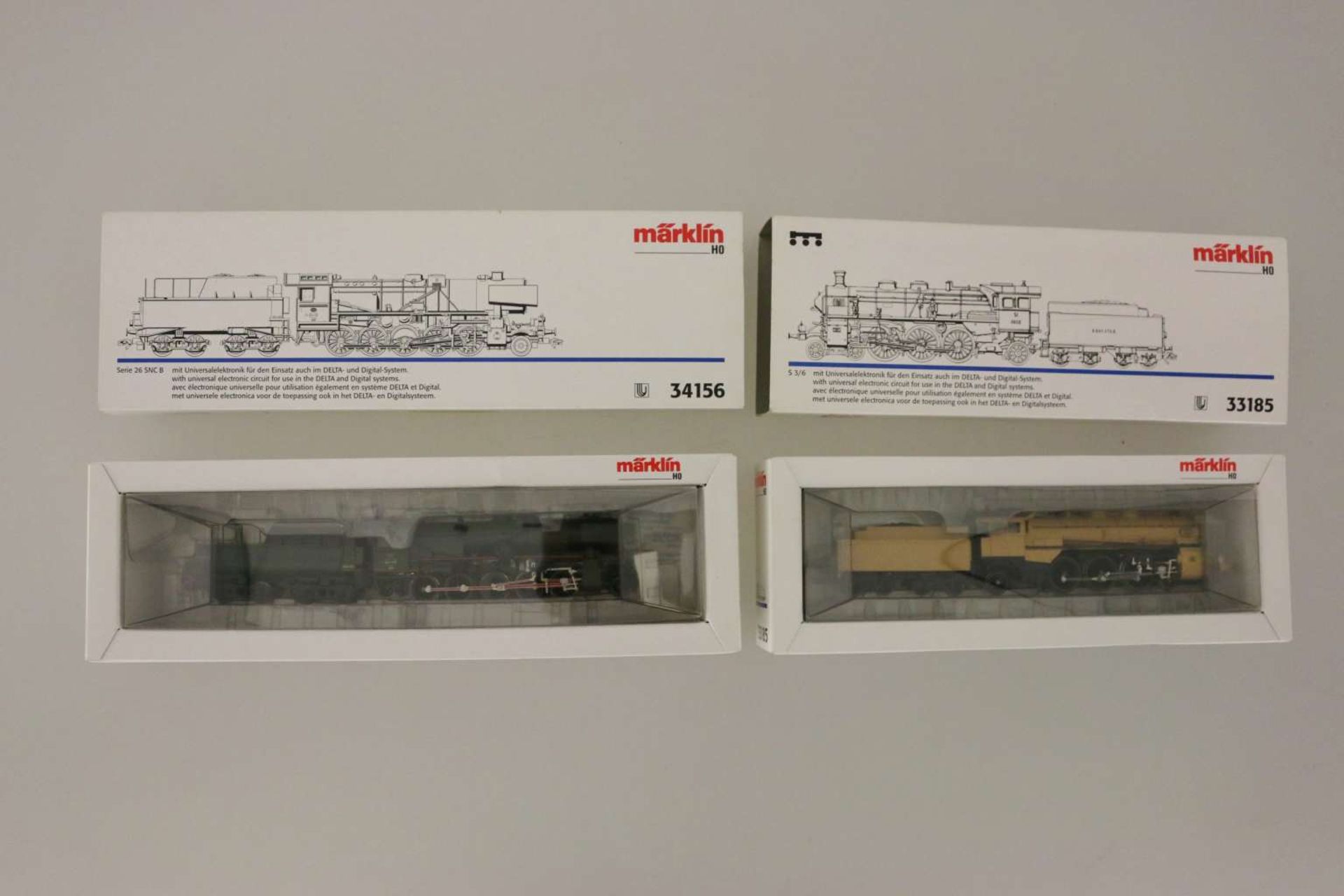 Märklin 2 Loks H0 delta digital