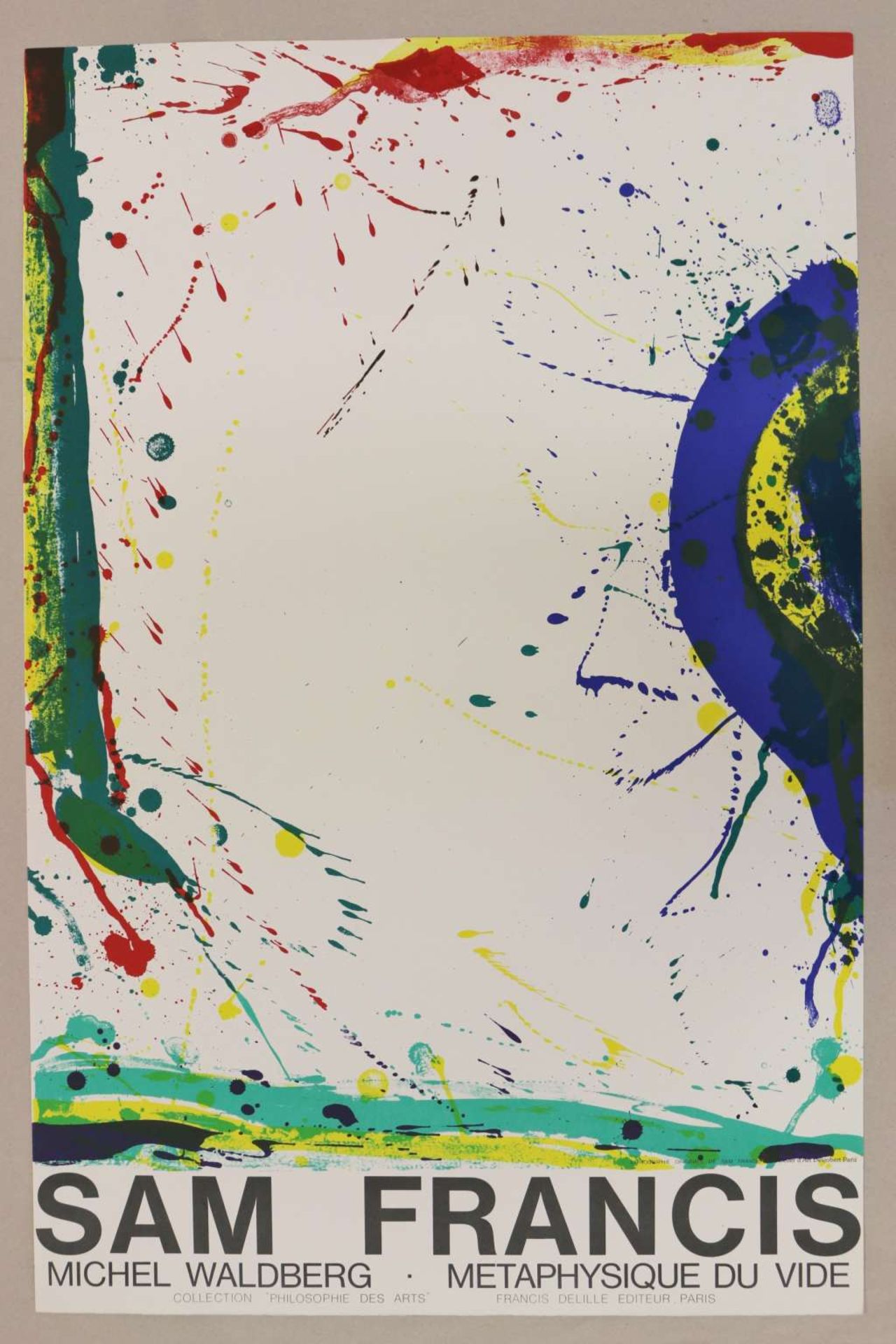 Sam FRANCIS (1923-1994) Lithographie